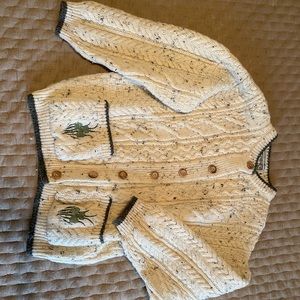 Irish Wool Sweater size Small